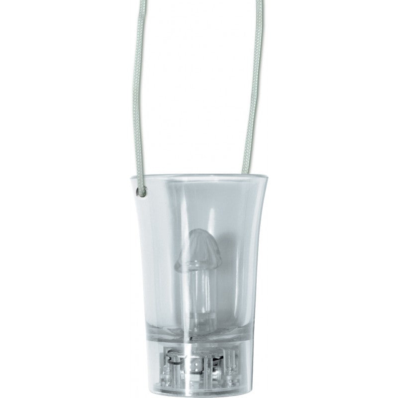 Hanging Light Up Pecker Party Shot Glass