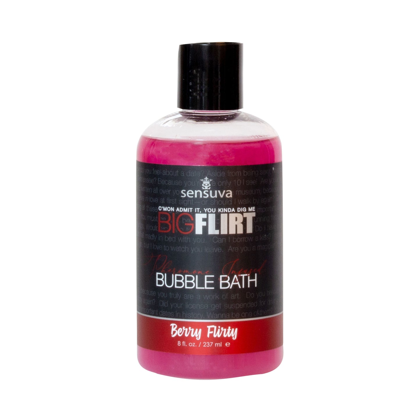 Big Flirt Pheromone Infused Bubble Bath Berry Flirty 8 Fl. Oz.