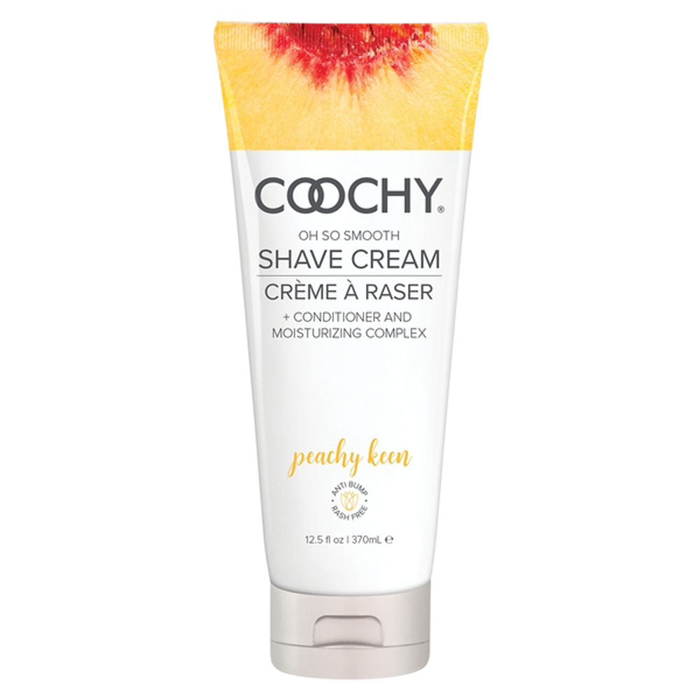 Coochy Oh So Smooth Shave Cream Peachy Keen 12.5 Fl Oz 370ml