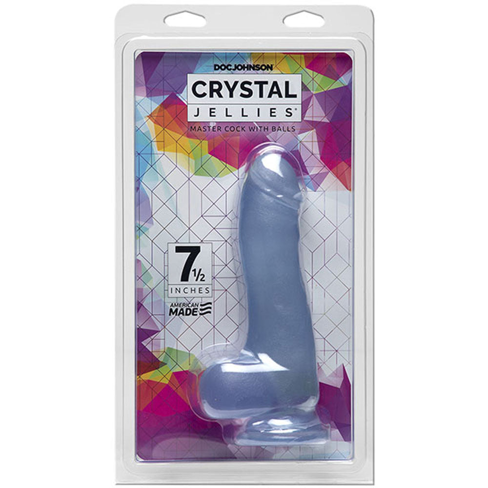 Crystal Jellies Inch Master Cock With Balls