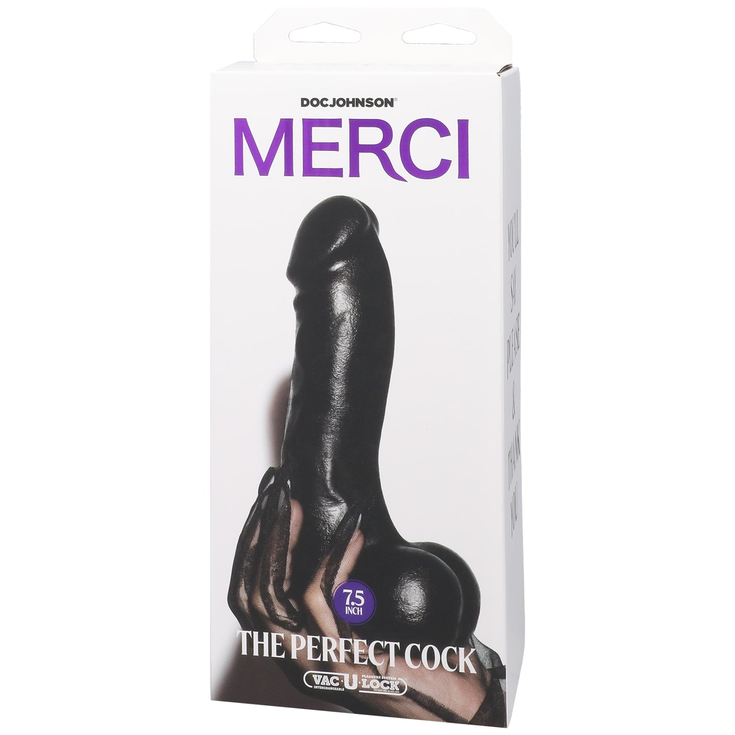 Merci the Perfect Cock Inch With Removable Vac U Lock Suction Cup