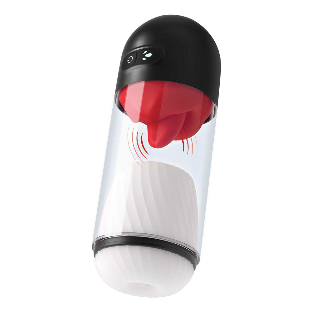 Delite Masturbator With Tongue Action