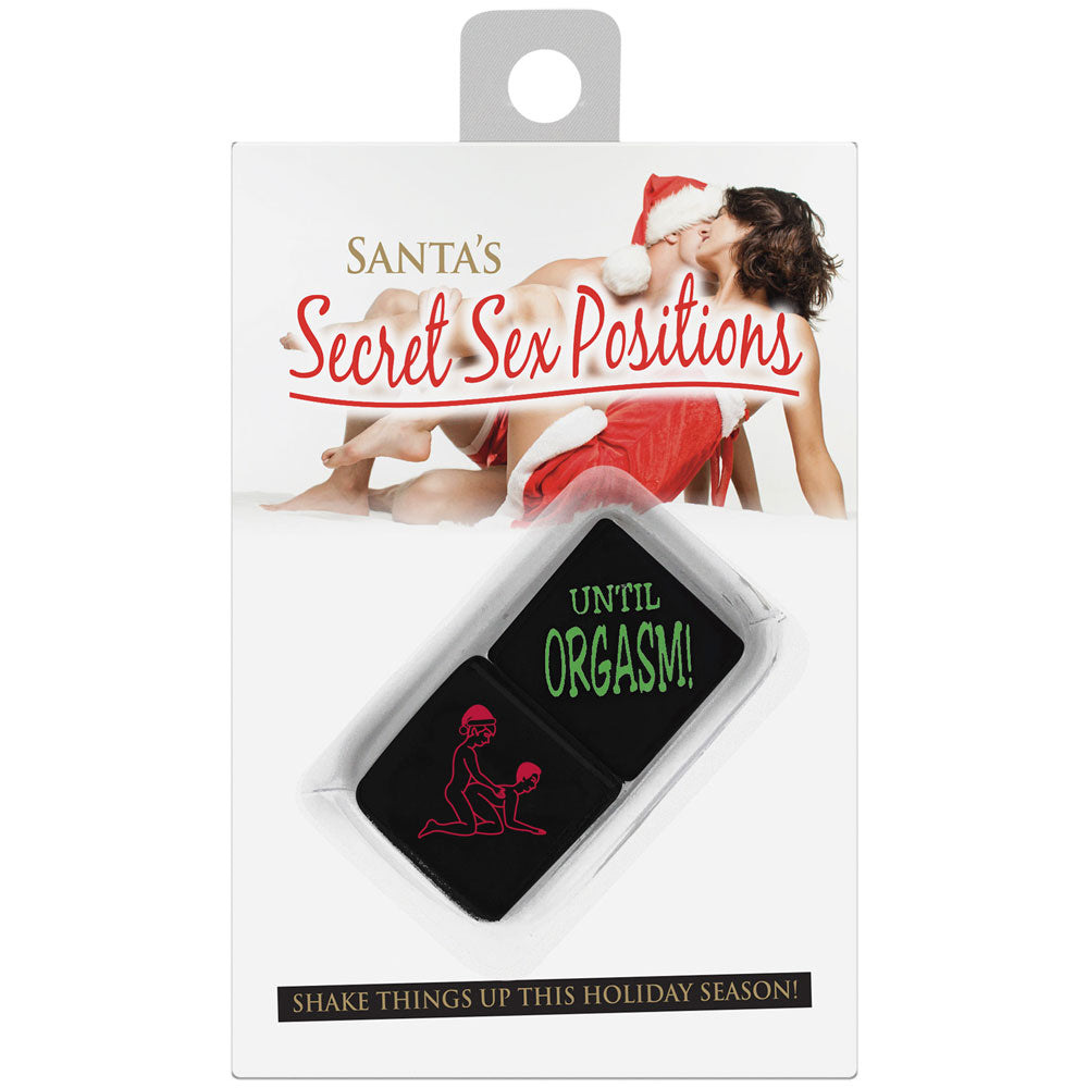 Santa's Secret Sex Positions Dice