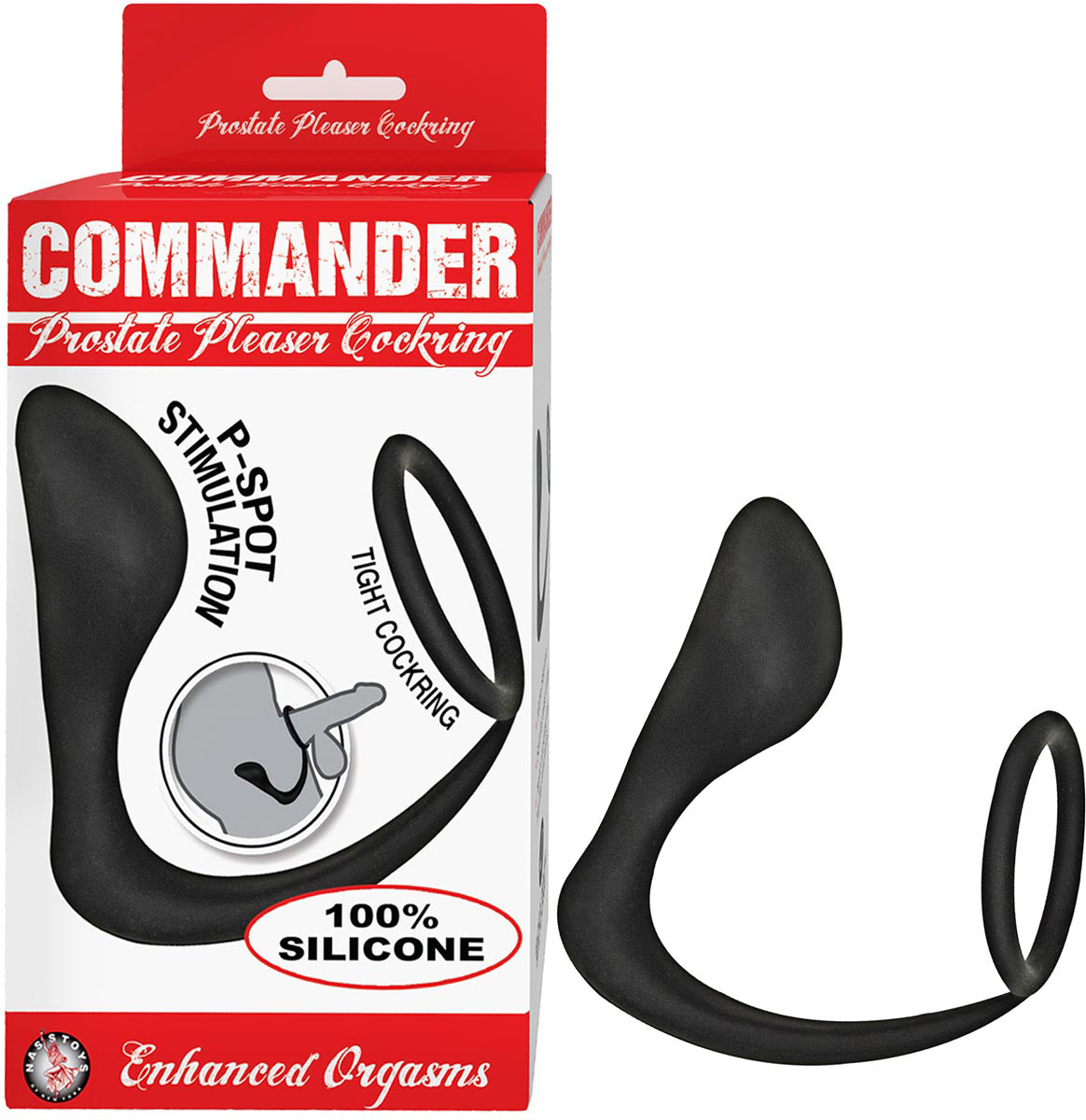 Commander Prostate Pleaser Cockring