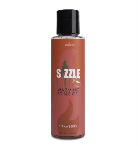 Sizzle Lips Warming Edible Gel 4.2 Oz.