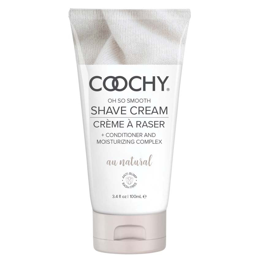 Coochy Shave Cream Au Natural 3.4 Oz