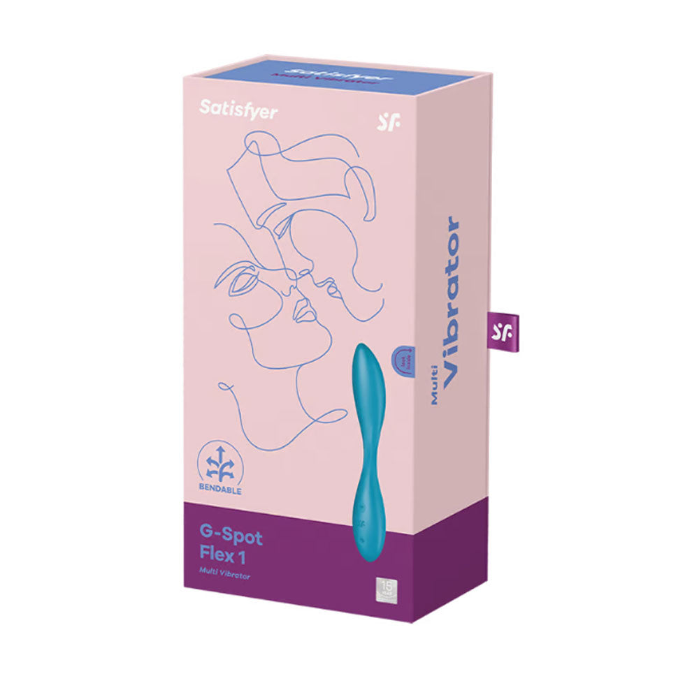 Satisfyer G Spot Flex 1 Multi Vibrator Petrol
