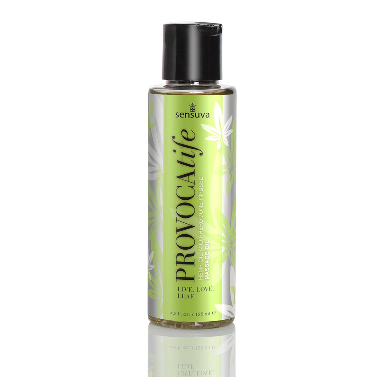 Provocatife Hemp Oil & Pheromone Infused Massage Oil 4.2 Fl. Oz. 125 ml