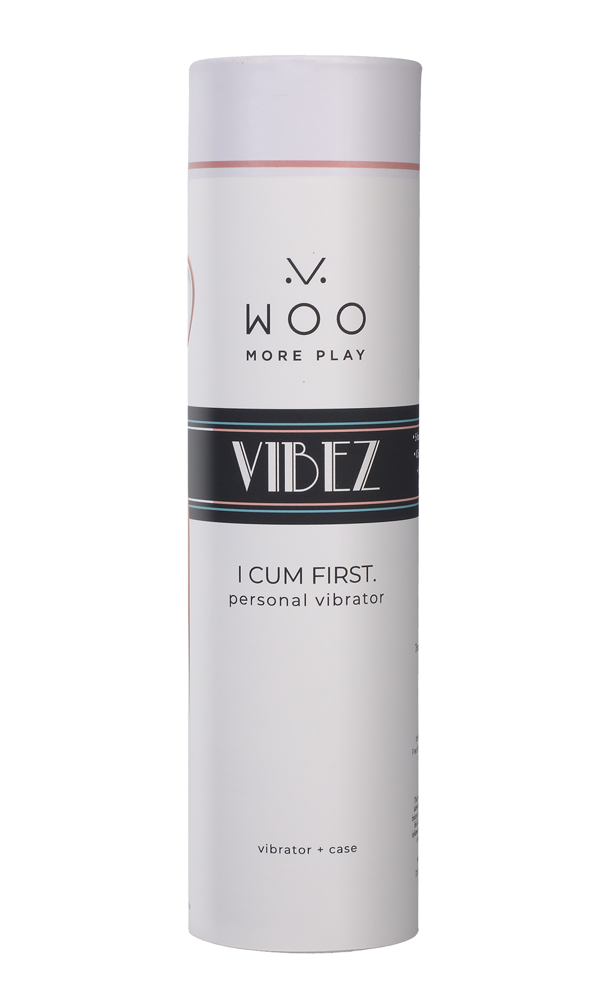 Woo Vibez I Cum First Clitoral Vibrator and Travel Case