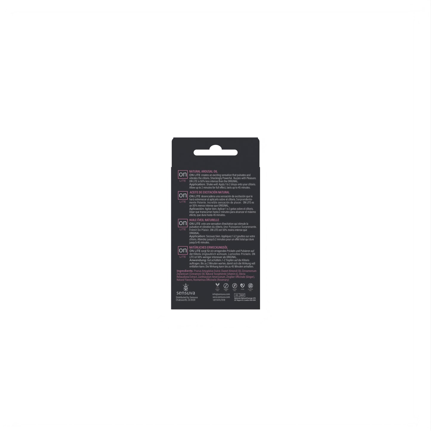On Lite Arousal Oil Box 0.17 Fl. Oz.