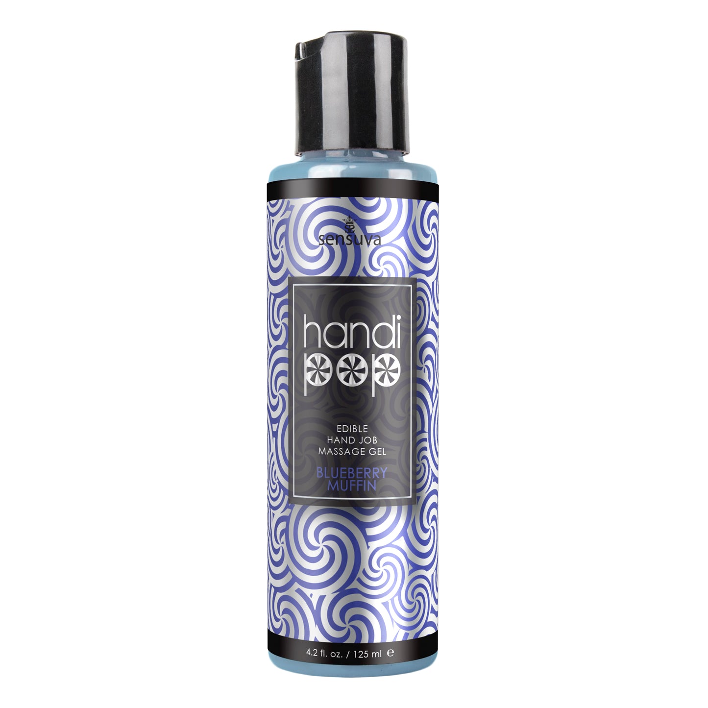 Handipop Edible Handjob Massage Gel Blueberry Muffin 4.2 Fl. Oz.