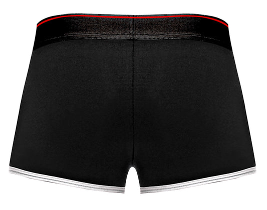 Retro Sport Panel Short - Large - Black/ Red