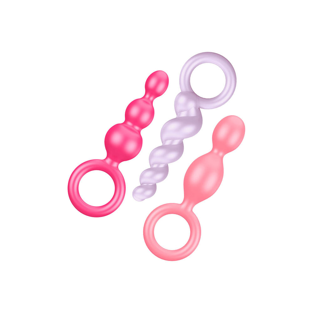 Satisfyer Booty Call 3 Piece Set Multi Colored