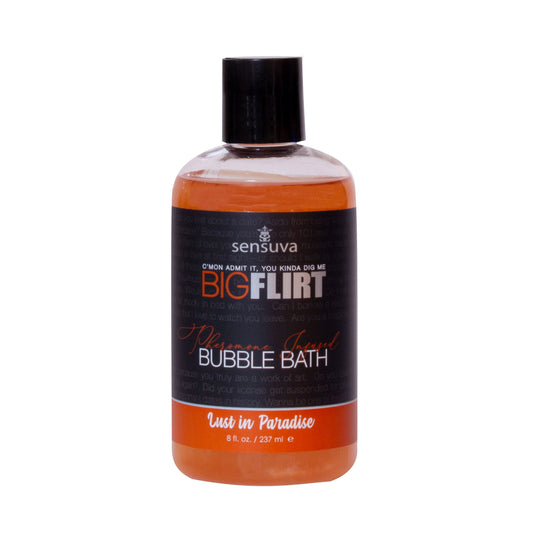 Big Flirt Pheromone Infused Bubble Bath Lust in Paradise 8 Fl. Oz.