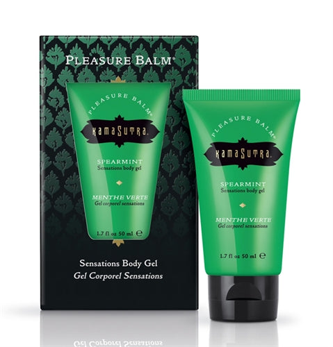 Pleasure Balm Sensations Body Gel Spearmint 1.7 Fl. Oz.