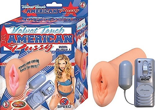 Velvet Touch All American Pussy With Bullet Flesh