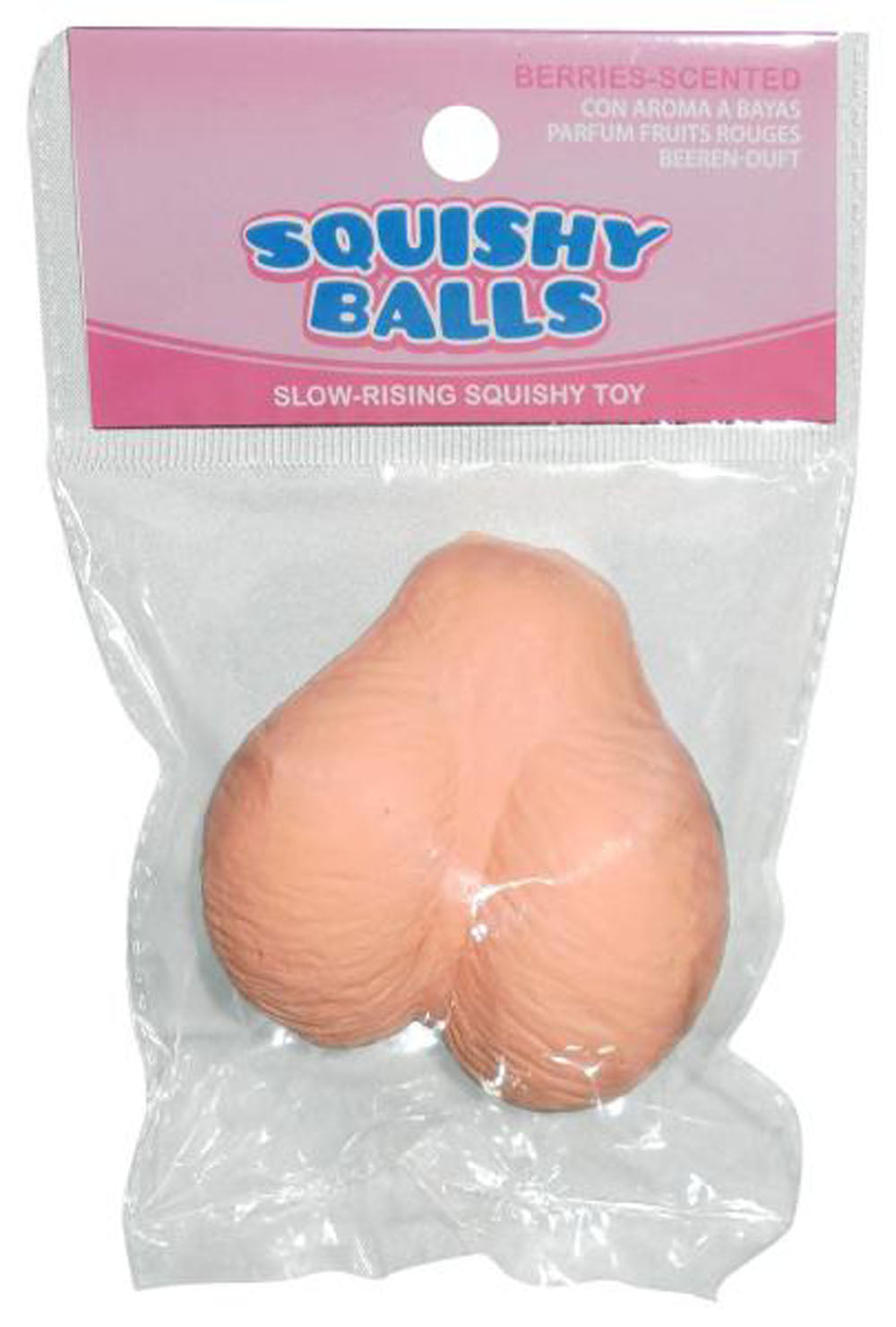 Squishy Balls 2.75" Tall - Berry Scented