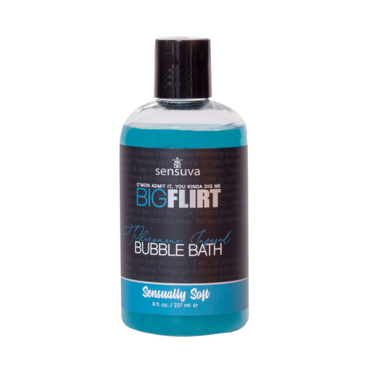 Big Flirt Pheromone Infused Bubble Bath Sensually Soft 8 Fl. Oz.
