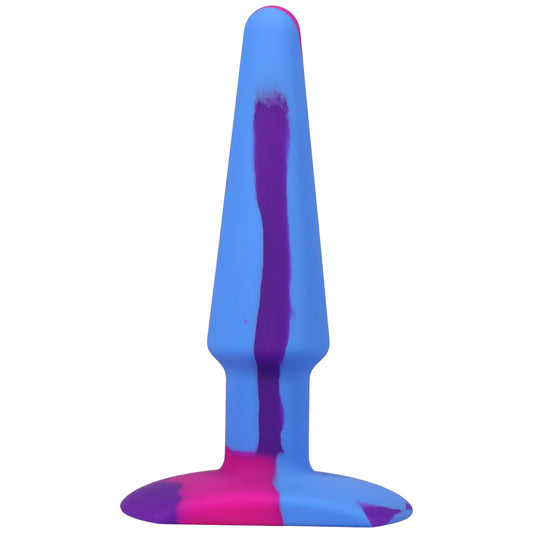 A Play Groovy Silicone Anal Plug Inch Berry