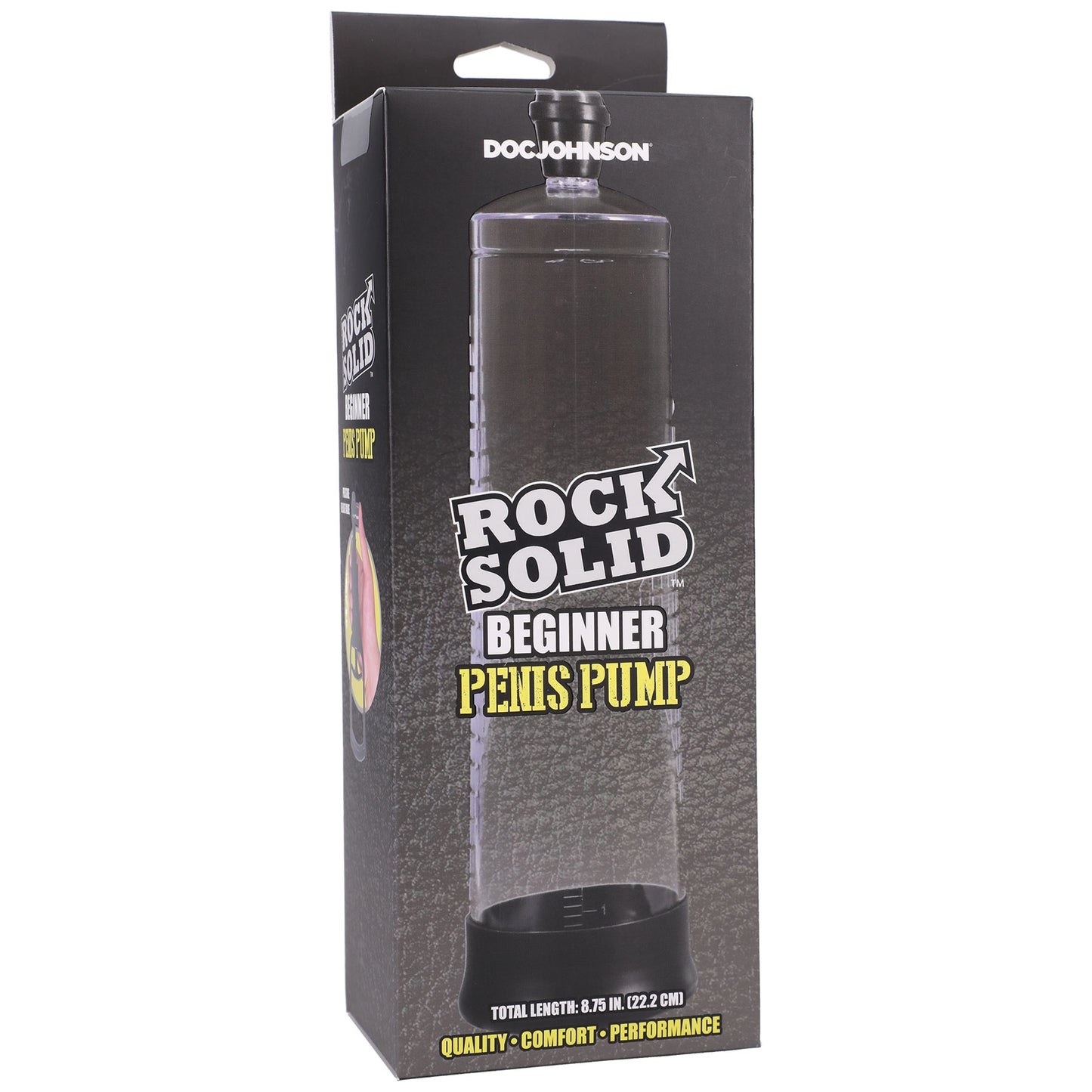 Rock Solid Beginner Penis Pump clear