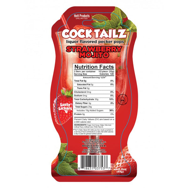 Cocktailz Mojito Pecker Pop