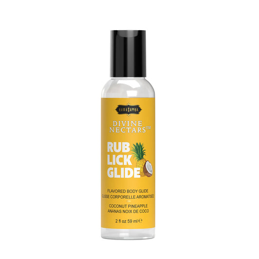Divine Nectars Flavored Body Glide - Coconut Pineapple - 2 Fl. Oz./ 59ml