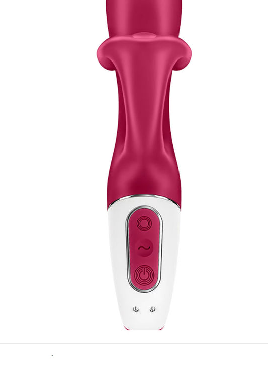 Satisfyer Embrace Me Rabbit Vibrator Berry