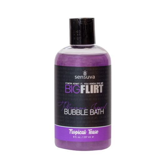 Big Flirt Pheromone Infused Bubble Bath Tropical Tease 8 Fl. Oz.