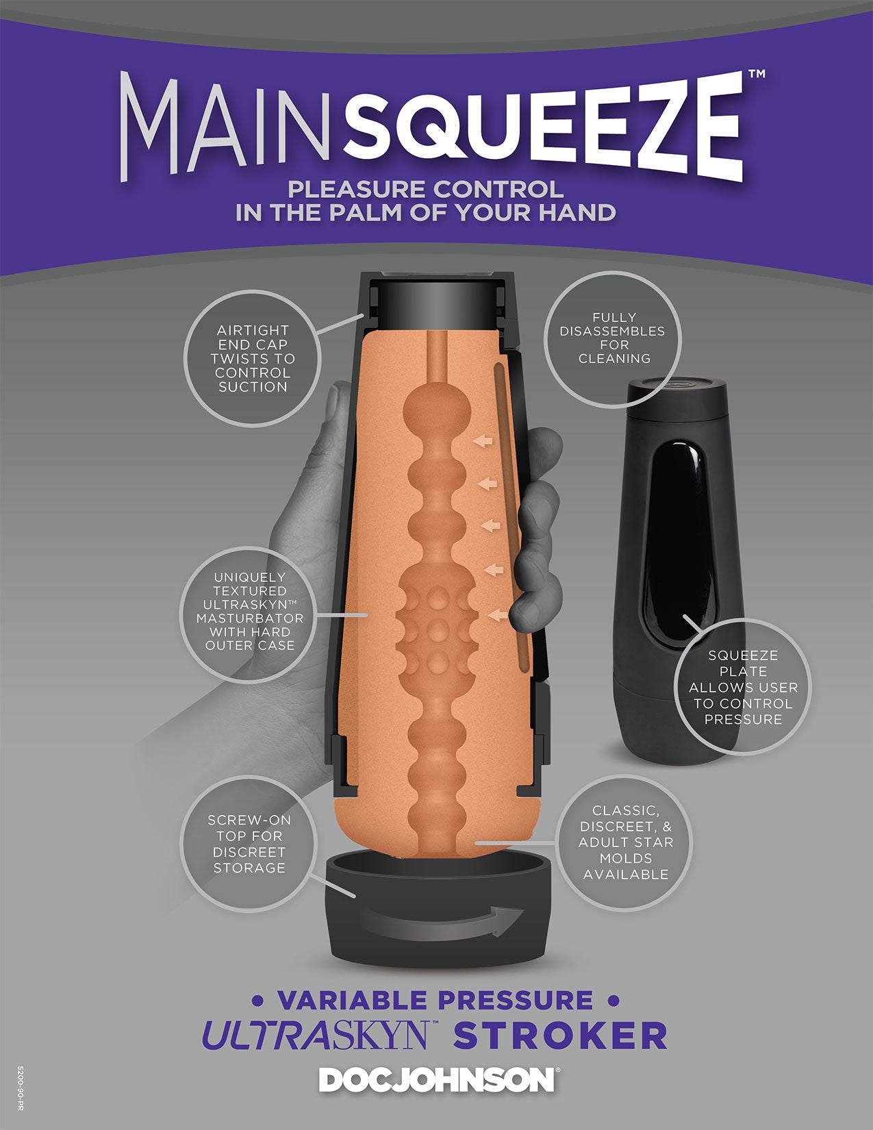 Main Squeeze Girls of Social Media Ms. Puiyi Variable Pressure Pussy Stroker
