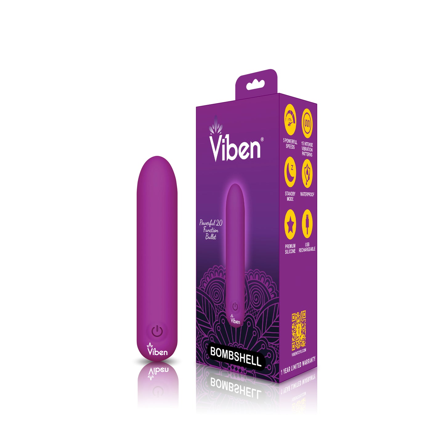 Bombshell Flexible Bullet Berry