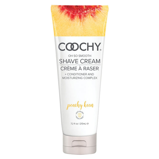 Coochy Oh So Smooth Shave Cream Peachy Keen 7.2 Fl Oz 213ml