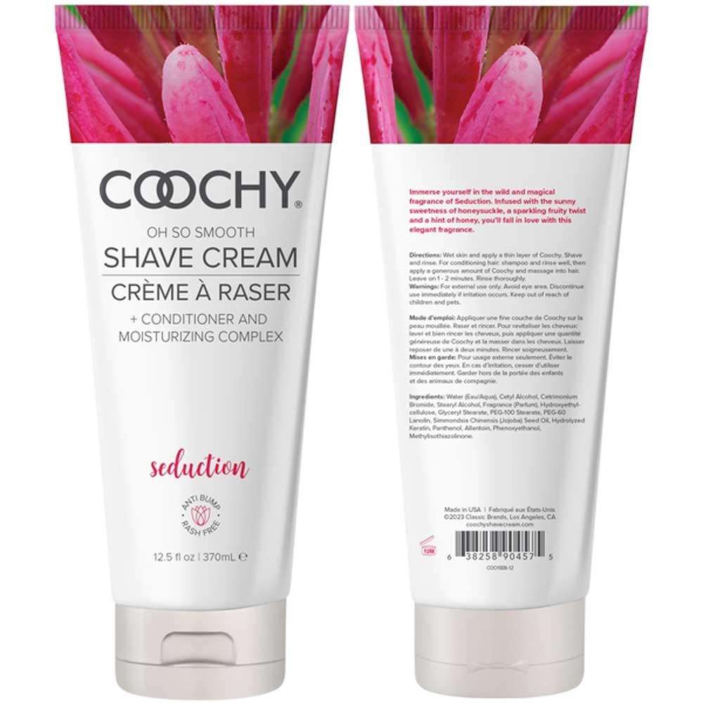 Coochy Oh So Smooth Shave Cream Seduction 12.5 Oz