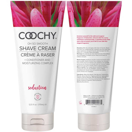 Coochy Oh So Smooth Shave Cream Seduction 12.5 Oz