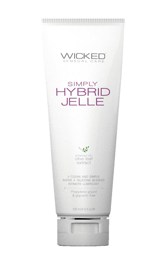 Simply Hybrid Jelle Fragrance Free Lubricant 4 Fl. Oz.