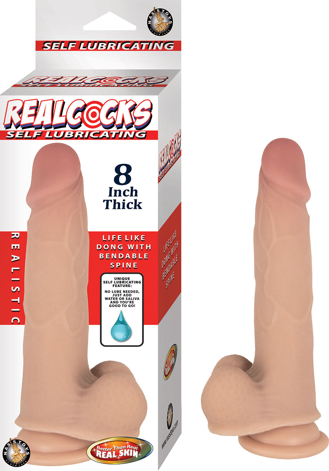 Realcocks Self Lubricating Inch Thick