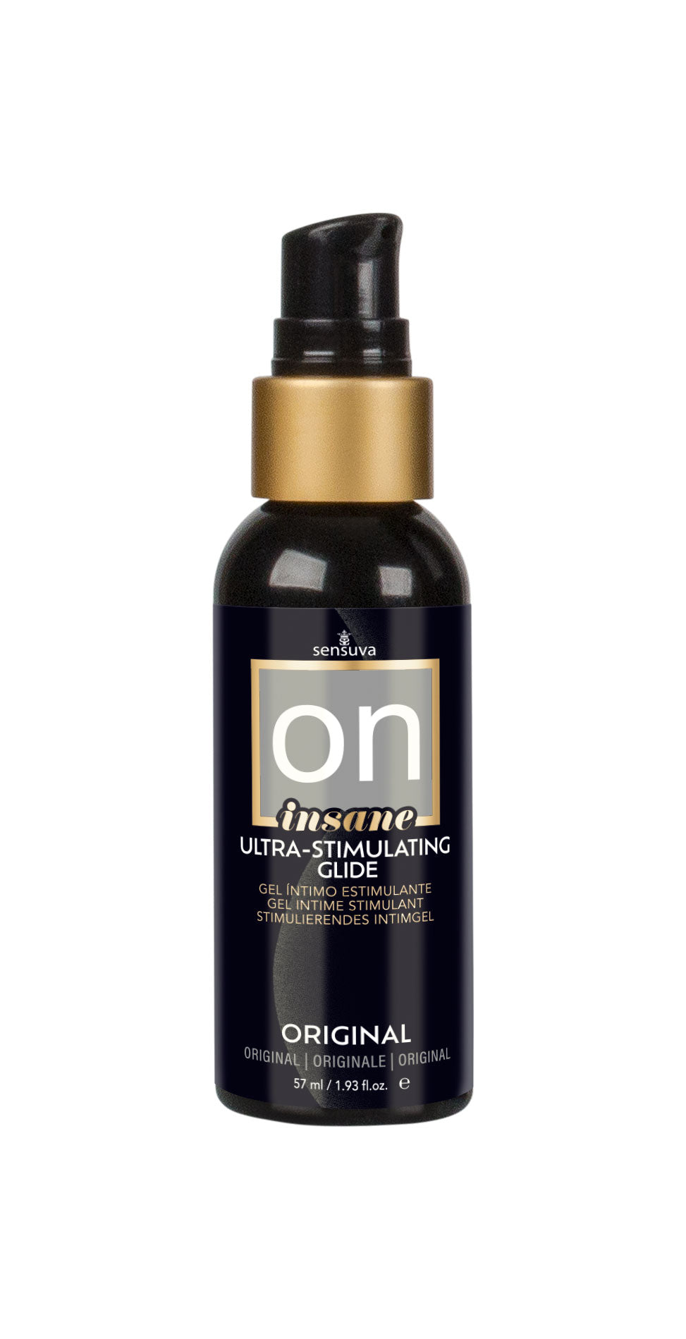 On Insane Ultra Stimulating Glide Original Unflavored 2 Fl. Oz. 57ml Bottle
