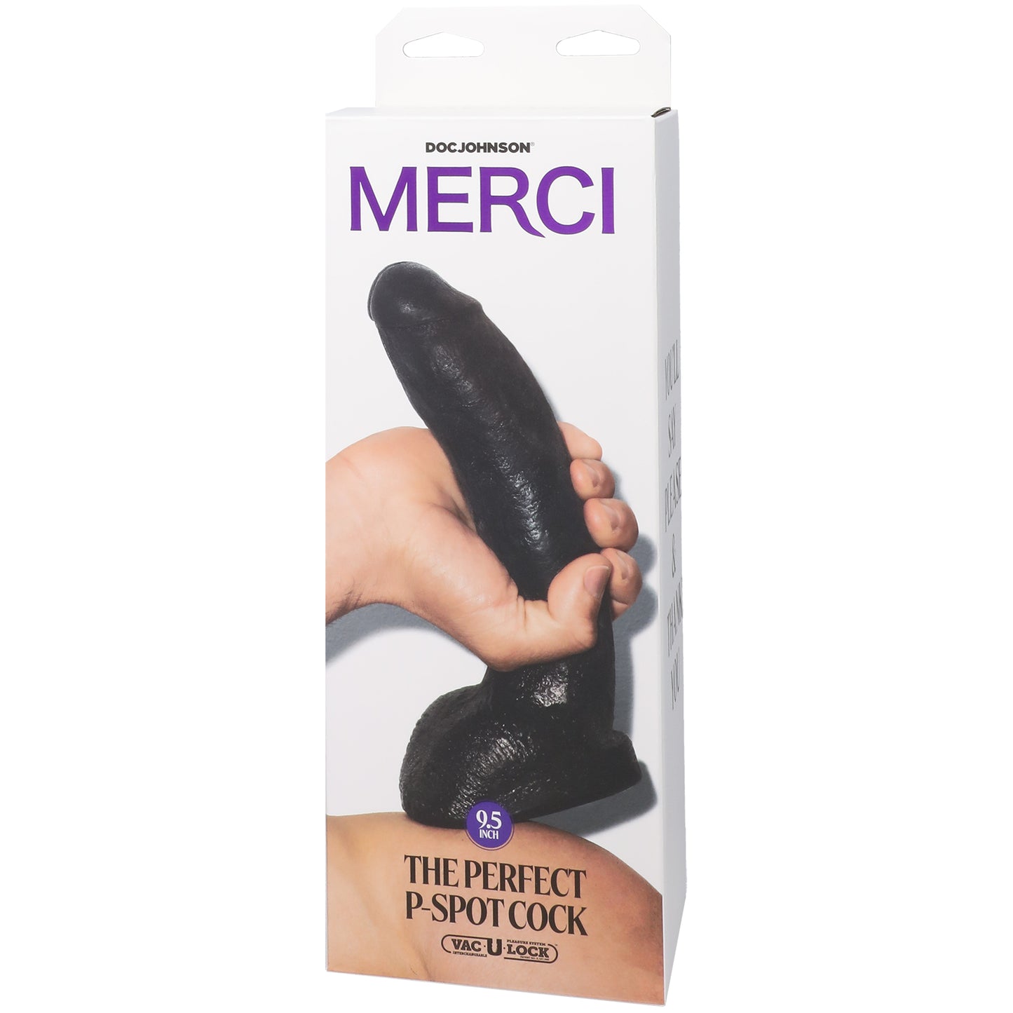 Merci the Perfect P Spot Cock With Removable Vac U Lock Suction Cup