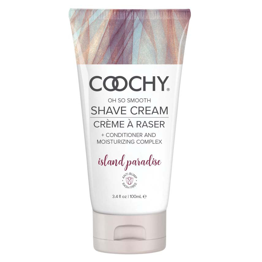 Coochy Shave Cream Island Paradise 3.4 Oz