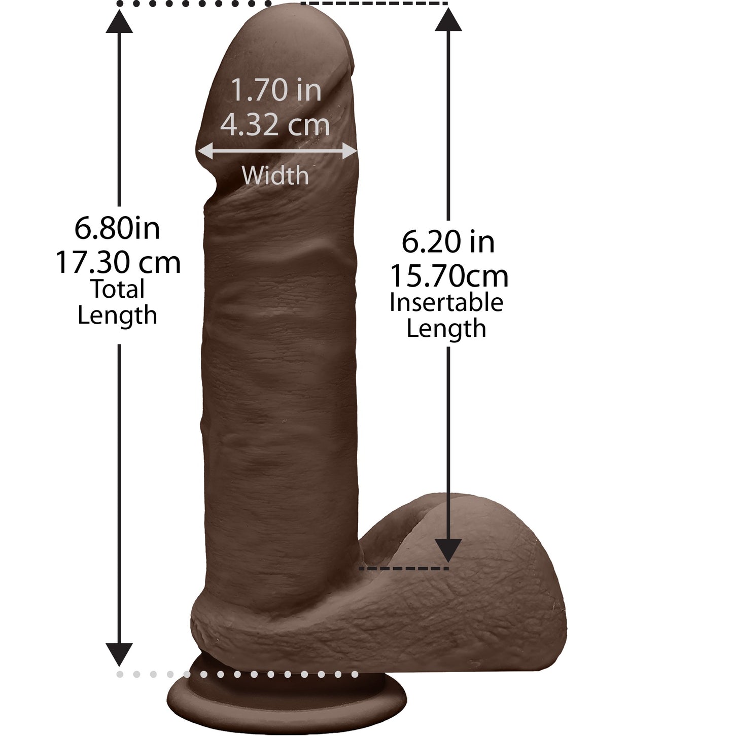 The D Perfect D Inches Chocolate