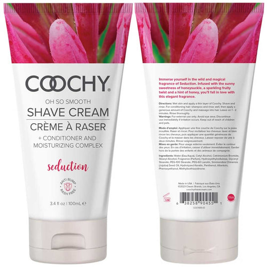 Coochy Oh So Smooth Shave Cream Seduction 3.4 Oz