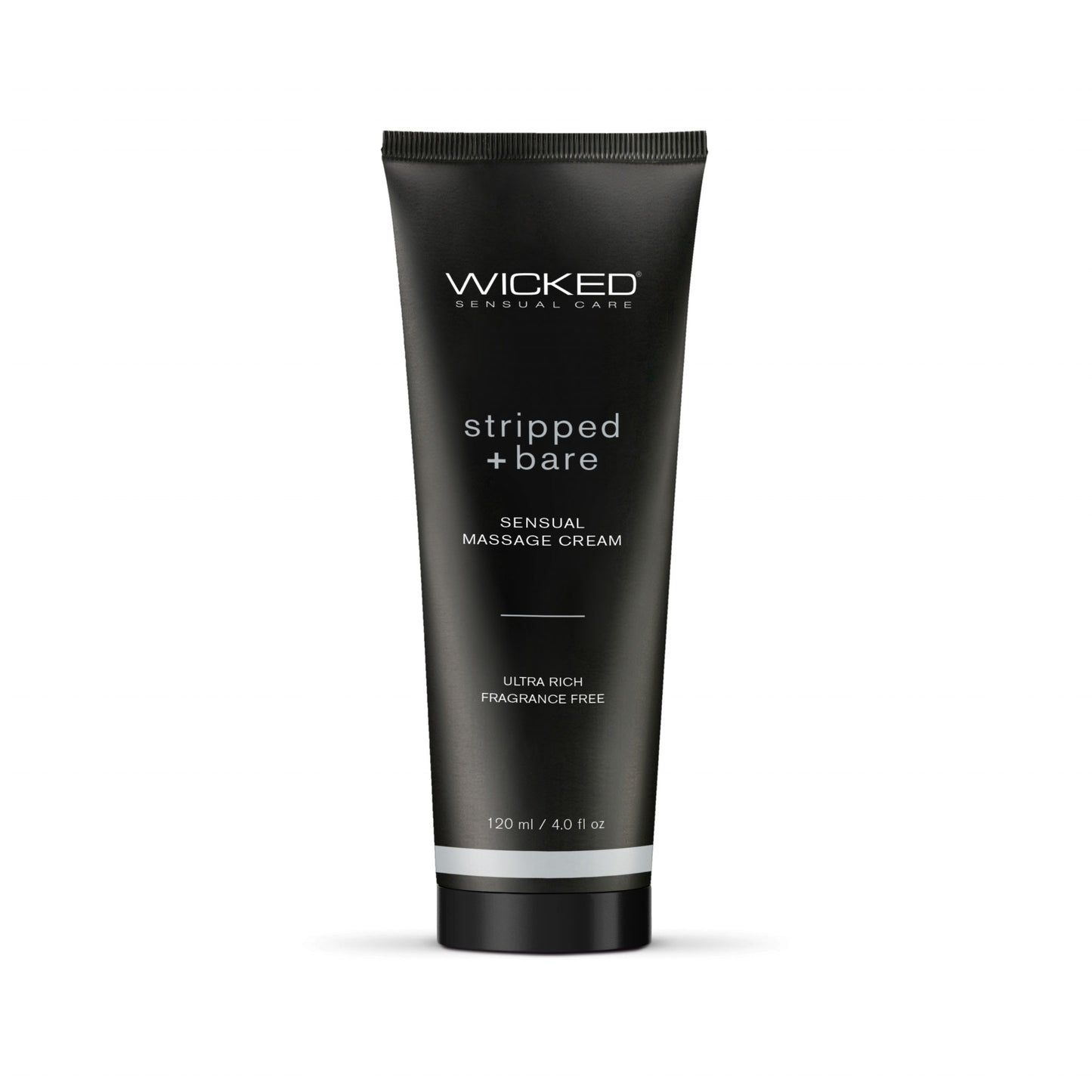 Stripped and Bare Unscented Sensual Massage Cream 4 Oz