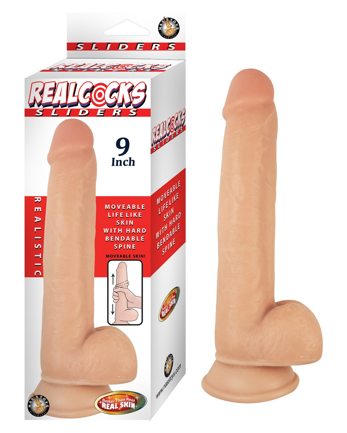 Realcocks Sliders Inch Flesh