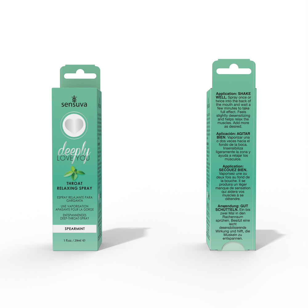 Deeply Love You Throat Relaxing Spray Spearmint 1 Fl. Oz.
