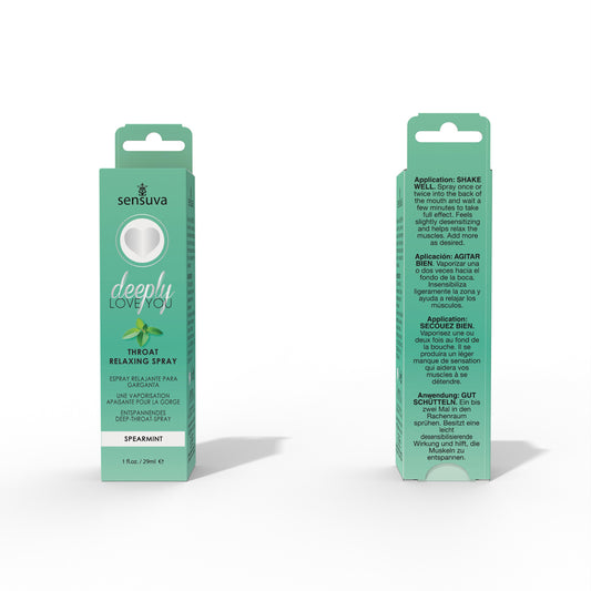 Deeply Love You Throat Relaxing Spray Spearmint 1 Fl. Oz.