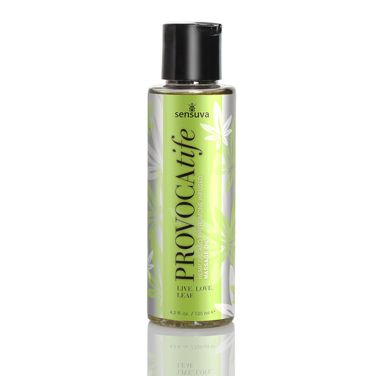 Provocatife Hemp Oil & Pheromone Infused Massage Oil 4.2 Fl. Oz. 125 ml
