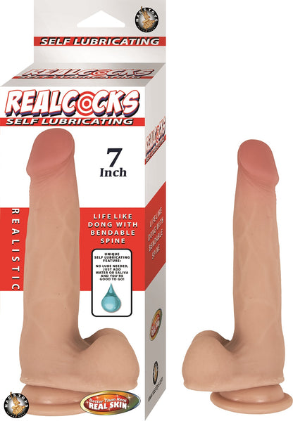 Realcocks Self Lubricating Dong Inch Flesh