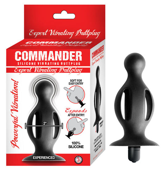 Commander Expert Vibrating Buttplug