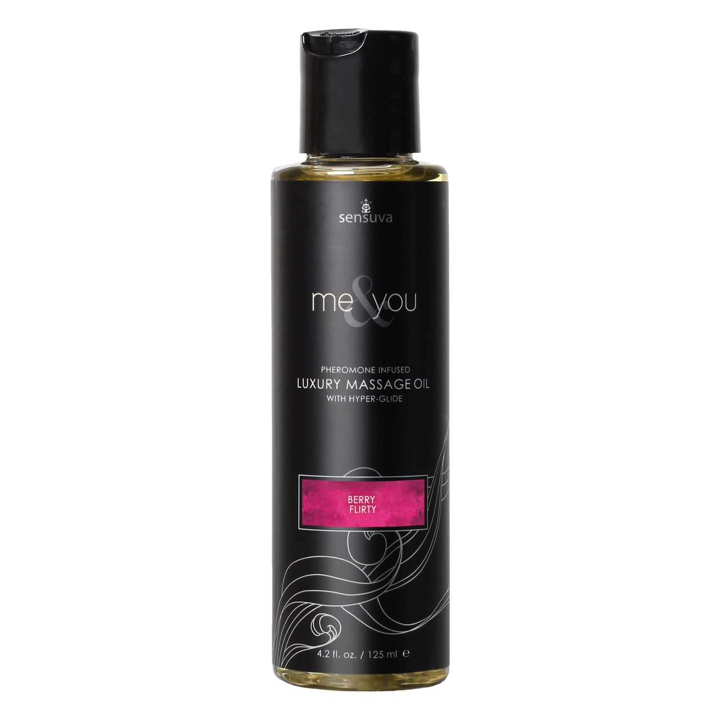 Me and You Luxury Massage Oil Berry Flirt 4.2 Fl. Oz.