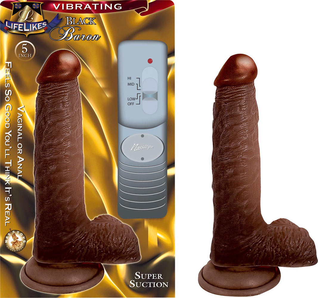 Lifelike Vibrating Baron 5''