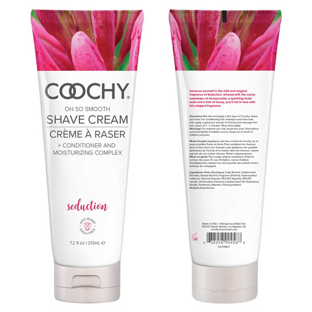 Coochy Oh So Smooth Shave Cream Seduction 7.2 Oz